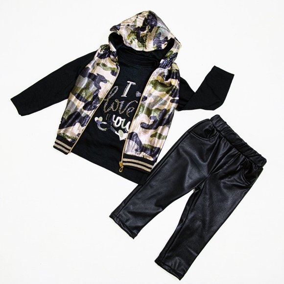 Stylish Baby Suit 3pcs kids Clothing Set - Picture 4 of 4